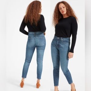 Everlane The High-Rise Skinny Jean Mid Blue Size 28